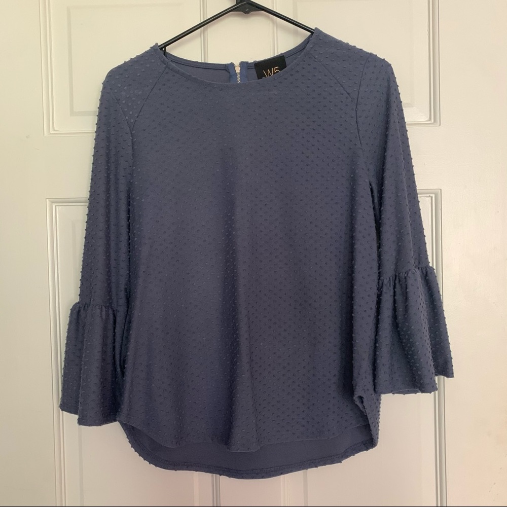Textures polka dot blouse